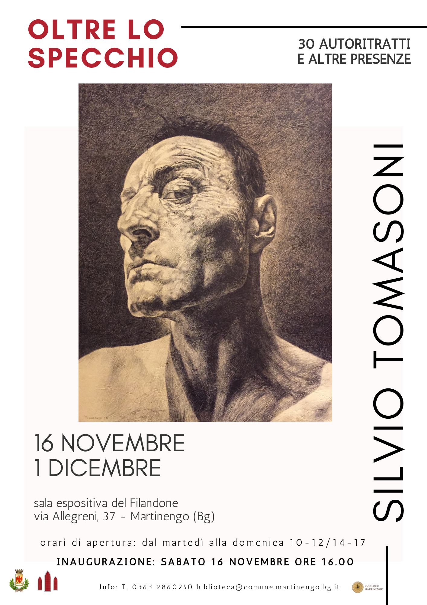 Mostra di Silvio Tomasoni. Oltre lo specchio