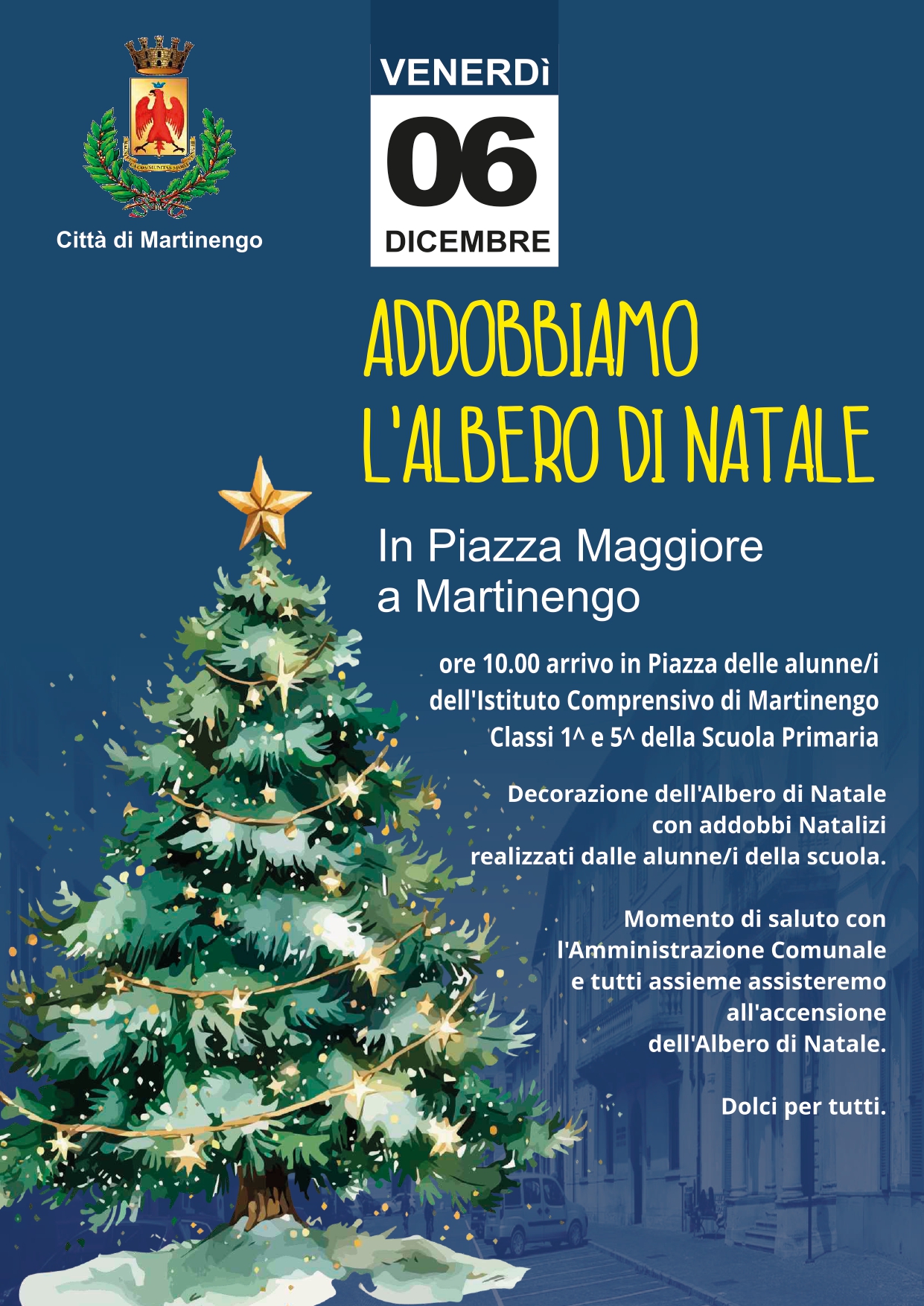 Addobbiamo l'albero di Natale