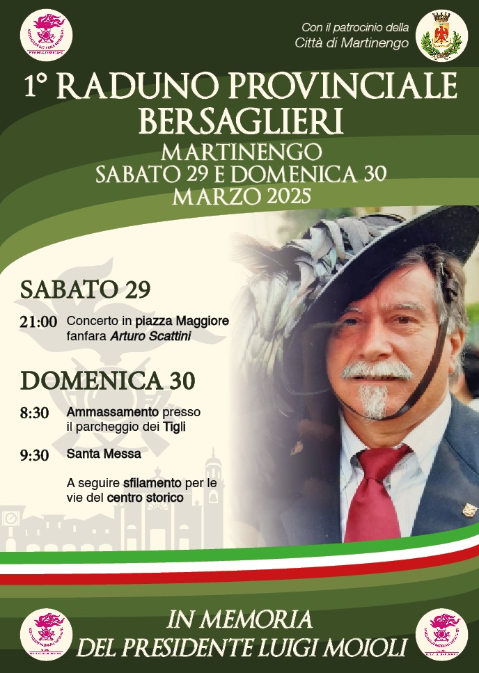 1° Raduno Provinciale Bersaglieri